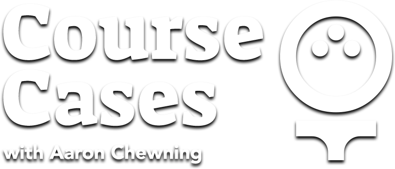 Course Cases With Aaron Chewning Logo